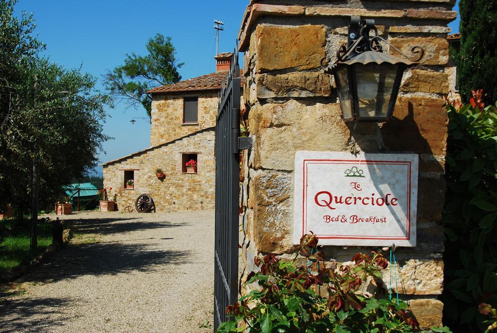 בארברינו די ואל ד'אלסה B&B Le Querciole Del Chianti מראה חיצוני תמונה
